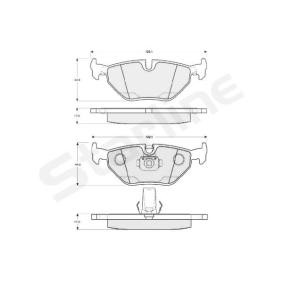Bremsbeläge BD S819P von STARLINE günstig für 12,62 € online kaufen