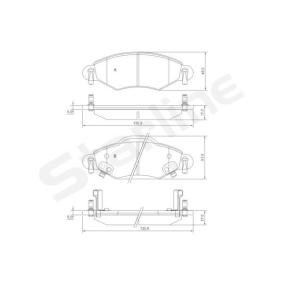 Bremsbeläge für TOYOTA von STARLINE