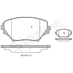 Bremsbeläge für TOYOTA von STARLINE