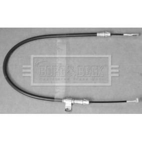 Compre Cabo de aço, travão de estacionamento da BORG & BECK BKB3412 a um preço baixo por 57,88 €