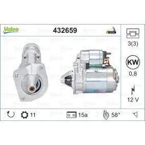 Comprar Motor de arranque de VALEO 432659 a bajo precio de 362,11 €