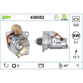 Comprar Motor de arranque de VALEO 436052 a bajo precio de 765,97 €