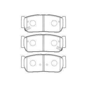 Bremsbeläge BP-4019 von KAVO PARTS günstig für 37,54 € online kaufen