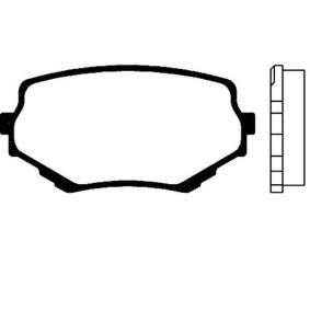 Bremsbeläge BP-8512 von KAVO PARTS günstig für 35,97 € online kaufen