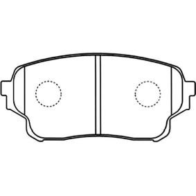 Bremsbeläge BP-8527 von KAVO PARTS günstig für 40,20 € online kaufen