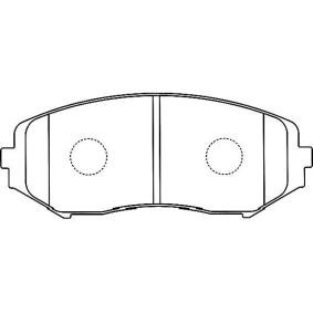 Bremsbeläge BP-8528 von KAVO PARTS günstig für 44,15 € online kaufen