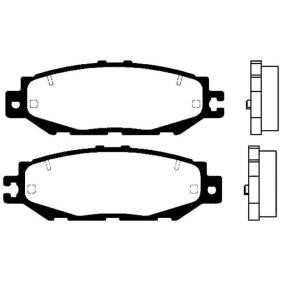 Bremsbeläge für TOYOTA von KAVO PARTS