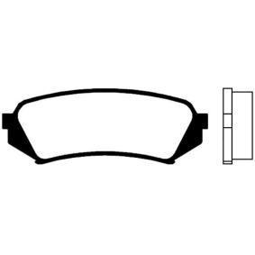 Bremsbeläge für TOYOTA von KAVO PARTS