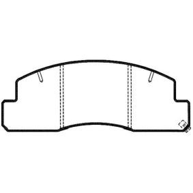 Bremsbeläge für TOYOTA von KAVO PARTS