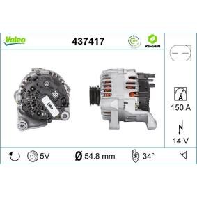 Compre Alternador da VALEO 437417 a um preço baixo por 216,75 €