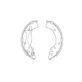 Bremsbackensatz BS-3417 von KAVO PARTS günstig für 33,37 € online kaufen