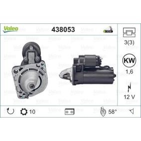 Comprar Motor de arranque de VALEO 438053 a bajo precio de 516,72 €