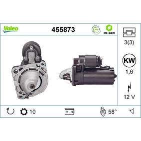 Comprar Motor de arranque de VALEO 455873 a bajo precio de 391,70 €