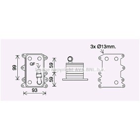 Comprar Radiador de aceite, transmisión automática de PRASCO BW3560 a bajo precio de 83,72 €