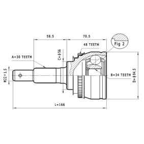 Achetez des Jeu de joints, arbre de transmission STATIM C.565 à prix pour 22,47 €