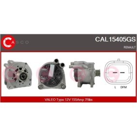 Comprar Alternador de CASCO CAL10186AS a bajo precio de 257,62 €