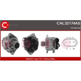 Köp Generator av CASCO CAL15195RS till det låga priset 4167,84 kr