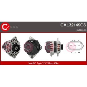 Lichtmaschine CAL32149GS von CASCO günstig für 309,10 € online kaufen