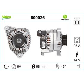 Comprar Alternador de VALEO 600026 a bajo precio de 617,80 €