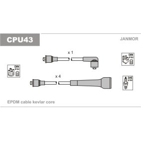 Comprar Juego de cables de encendido de JANMOR CPU43 a bajo precio de 13,72 €