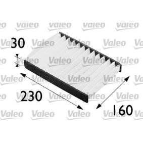 Innenraumfilter 698255 von VALEO günstig für 6,32 € online kaufen