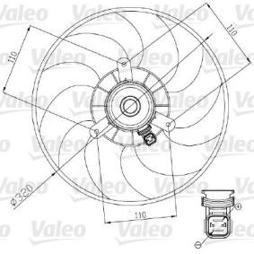 Kühlerlüfter 698444 von VALEO günstig für 104,42 € online kaufen