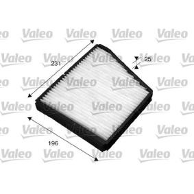 Acquista Filtro abitacolo da VALEO online per LACETTI Tre volumi (J200) a prezzi moderati