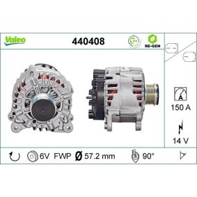 Köp Startmotor av VALEO 726017 till det låga priset 1122,30 kr