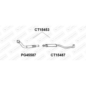Compre Panela de escape dianteira de VENEPORTE online para Xantia Hatchback (X1_, X2_) a preços moderados