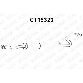 Comprar Silenciador delantero de VENEPORTE CT15323 a bajo precio de 88,17 €