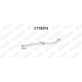 Reparaturrohr, Katalysator CT15374 von VENEPORTE günstig für 35,08 € online kaufen