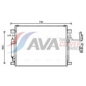 Compre Condensador de ar condicionado de AVA COOLING SYSTEMS online para Trans Sport II a preços moderados