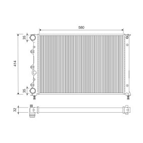 Kühler, Motorkühlung 732730 von VALEO günstig für 407,80 € online kaufen