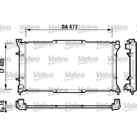 Kühler, Motorkühlung 734158 von VALEO günstig für 382,08 € online kaufen