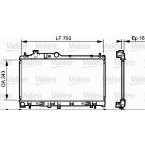 Kühler, Motorkühlung 735212 von VALEO günstig für 109,32 € online kaufen