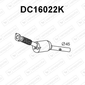 Katalysator DC16022K von VENEPORTE günstig für 401,44 € online kaufen
