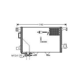 Acquista Condensatore climatizzatore da DIEDERICHS DCC1263 a buon mercato per soli 143,77 €