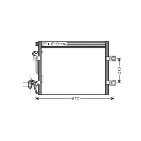 Acquista Condensatore climatizzatore da DIEDERICHS DCC1266 a buon mercato per soli 230,41 €