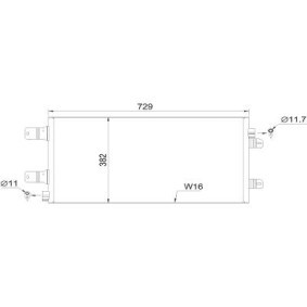 Comprar Condensador, aire acondicionado de DIEDERICHS DCC1358 a bajo precio de 100,82 €