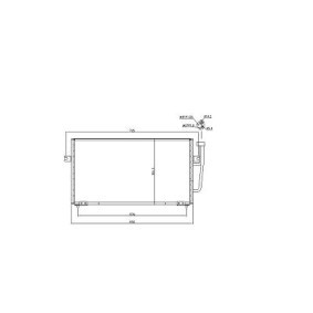 Comprar Condensador, aire acondicionado de DIEDERICHS DCC1457 a bajo precio de 52,44 €