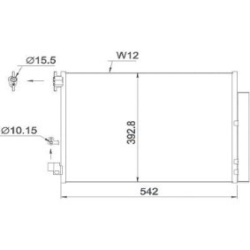 Acquista Condensatore climatizzatore da DIEDERICHS DCC1618 a buon mercato per soli 198,53 €