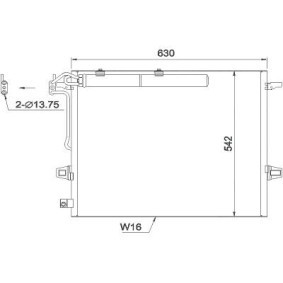 Acquista Condensatore climatizzatore da DIEDERICHS DCC1692 a buon mercato per soli 243,81 €