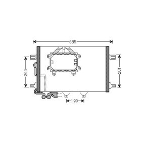 Acquista Condensatore climatizzatore da DIEDERICHS DCC1697 a buon mercato per soli 194,58 €