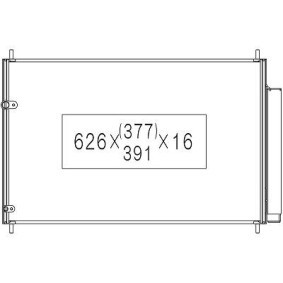 Acquista Condensatore climatizzatore da DIEDERICHS DCC1816 a buon mercato per soli 184,95 €