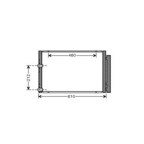 Acquista Condensatore climatizzatore da DIEDERICHS DCC1825 a buon mercato per soli 123,48 €
