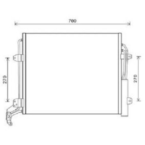 Comprar Condensador, aire acondicionado de DIEDERICHS DCC1862 a bajo precio de 229,02 €