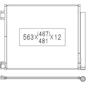 Comprar Condensador, aire acondicionado de DIEDERICHS DCC1953 a bajo precio de 163,49 €