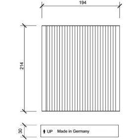 Innenraumfilter DCI0143 von DIEDERICHS günstig für 13,44 € online kaufen