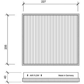 Innenraumfilter DCI1083 von DIEDERICHS günstig für 22,66 € online kaufen