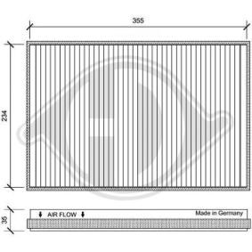 Innenraumfilter DCI1151 von DIEDERICHS günstig für 15,92 € online kaufen